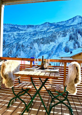 Sonniges Bergblick-Appartement
